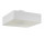 Plafon Sollux Ligthing Lokko 2, квадратний, 55x55cm, E27 5x60W, білий