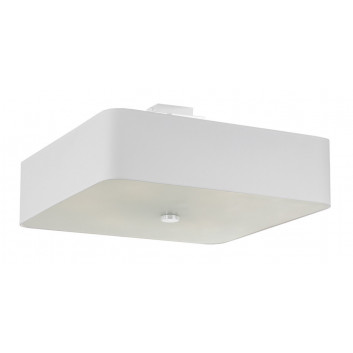 Plafon Sollux Ligthing Lokko 1, квадратний, 45x45cm, E27 5x60W, білий