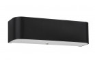 Бра Sollux Ligthing Lokko, 45x12cm, E14 2x60W, чорний/білий