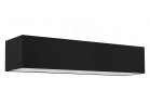 Żyrandol Sollux Ligthing Santa Bis 120, 120x25cm, E27 5x60W, чорний/білий