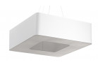 Żyrandol Sollux Ligthing Urano 60, квадратний, 60x60cm, E27 8x60W, білий