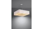 Żyrandol Sollux Ligthing Urano 80, квадратний, 80x80cm, E27 8x60W, білий