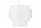 Żyrandol Sollux Ligthing Reflexion 50, круглий, 50x50cm, E27 5x60W, білий
