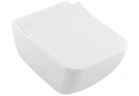 Раковина підвісний Villeroy & Boch Vinticello, 56x37,5cm, прямокутна, bez kołnierza, Stone White CeramicPlus