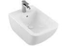 Навісне біде Villeroy&Boch Venticello, 56x37,5cm, прямокутний, z переливом, CeramicPlus, Stone White
