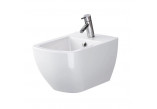 Bidet підвісний Cersanit City Square, 51x36,5cm, z переливом, білий