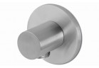 Кутове підключення Vema Tiber Steel, okrągłe, нержавіюча сталь inox