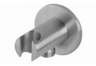 Кутове підключення Vema Tiber Steel, okrągłe, з важелем, нержавіюча сталь inox