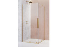 Двері душові ліве Radaway Furo Gold KDD 110, розсувні, 1100x2000mm, скло прозоре, profil золотий