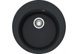 Zlewozmywak Franke Solo SOD 610-40 Tectonite, круглий, 50cm, onyx 