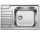 Zlewozmywak Blanco Dinas XL 6 S 780x500 mm odwracalny, з автоматичноб пробкою - хромована сталь