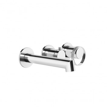 Однорычажный для ванны Gessi Anello, прихований, 2 виходи wody, хром