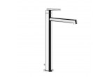 Змішувач для умивальника Gessi Ingranaggio, підлогова, висота 326mm, кран 128mm, клапан automatyczny, хром