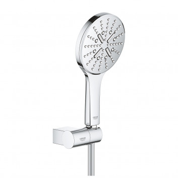 Душовий комплект Grohe Rainshower Smartactive 130, лійка трирежимна зі шлангом i регулюючим uchwytem, хром