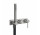 Змішувач душовий Gessi Shower316, прихований, 2 виходи wody, душовий комплект, хромована сталь