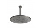 Верхній душ Gessi Shower316, кругла, 355mm, regulowana, з тримачем ściennym 500mm, хромована сталь