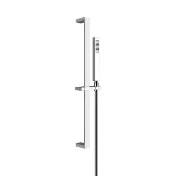 Душова штанга Gessi Shower316, z лійкою 1-funkcyjną і шлангом, хромована сталь