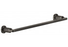 Reling для рушника Gessi Inciso, настінний, 45cm, Black Metal Brushed PVD