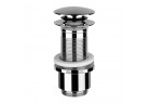 Клапан click-clack Gessi, раковинний, без переливу, Black Metal Brushed PVD