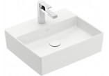 Умивальник на стільницю Villeroy&Boch Memento 2.0, 498x420mm, без переливу, Weiss Alpin