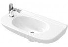 Навісний умивальник Villeroy&Boch O.novo, 50x25cm, без переливу, без отвору для змішувача, CeramicPlus, Weiss Alpin, 