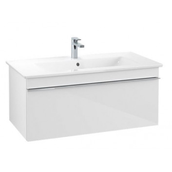 Шафка підраковинна Villeroy&Boch Venticello. 753x590x502mm, ручки хром, glossy white