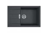 Zlewozmywak Franke Sirius 2.0 SD2 611-78 XL Tectonite, wbudowywany, 78x50cm, колір Onyx