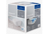 Combi-Pack Villeroy&Boch Subway 3.0 раковина wc 56x37cm, bez kołnierza з сидінням з мікроліфтом, Weiss Alpin, з покриттям CeramicPlus