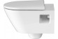 Раковина туалетна навісна Duravit D-Neo Rimless, 54x37cm, bez rantu spłukującego, 4,5 l, UWL klasa 1, біла