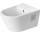 Навісне біде Duravit D-Neo, 54x37cm, z переливом, отвір для змішувача білий