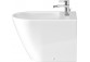 Біде підлогове Duravit D-Neo Rimless, 65x37cm, z переливом, отвір для змішувача білий