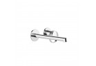 Змішувач для умивальника Gessi Anello, прихований, на 2 отвори, długa кран, Warm Bronze Brushed PVD