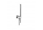 Душовий комплект Gessi Anello, лійка однорежимна зі шлангом 150cm i przyłączem, Warm Bronze Brushed PVD