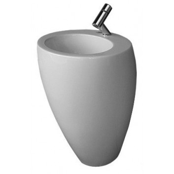 Umywalka Laufen Alessi One z postumentem 52x53 cm- sanitbuy.pl