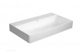 Меблевий умивальник Duravit DuraSquare, 80x47, з отвором для змішувача, біла