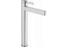 Змішувач для умивальника Hansgrohe Finoris, підлогова, одноважільний, висота 328mm, комплект, набір зливний push-open, хром