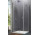 Розпашні двері Huppe Design pure чотирикут., 780x1900mm, універсальні, Anti-Plaque, срібний профіль мат.