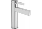 Змішувач для умивальника Hansgrohe Finoris CoolStart, підлогова, одноважільний, висота 182mm, комплект, набір зливний push-open, хром