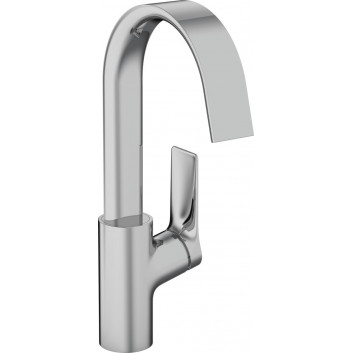 Змішувач для умивальника Hansgrohe Vivenis, підлогова, одноважільний, висота 168mm, комплект, набір зливний, хром