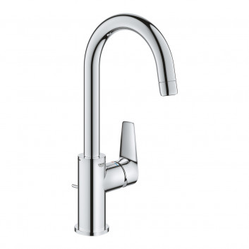 Змішувач для умивальника Grohe BauEdge, підлогова, висота 164mm, DN 15, розмір M, клапан automatyczny, хром