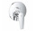Однорычажный для ванны Grohe BauEdge, прихований, одноважільний, 2 виходи wody, do Rapido SmartBox, хром