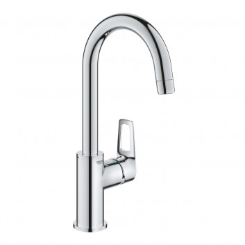 Змішувач для умивальника Grohe BauLoop, підлогова, висота 311mm, DN 15, розмір L, obracana кран, клапан automatyczny, хром