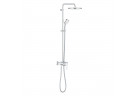 Душова система Grohe Tempesta Cosmopolitan System 250, на стіну, змішувач одноважільний, 2 виходи wody, хром