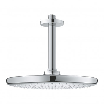 Верхній душ Grohe Tempesta 250, кругла, 1 strumień, тримач настінні 380mm, хром