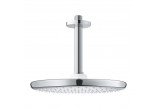 Верхній душ Grohe Tempesta 250, кругла, 1 strumień, тримач настінні 380mm, хром