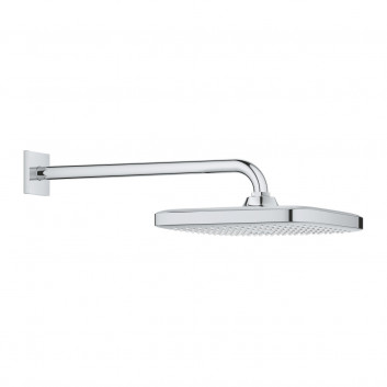 Верхній душ Grohe Tempesta 250, кругла, 1 strumień, тримач настінні 380mm, хром