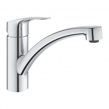 Змішувач для кухонних раковин Grohe Eurosmart, висота 180mm, DN 15, obracana кран 227mm, хром