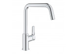 Змішувач для кухонних раковин Grohe Eurosmart, висота 339mm, DN 15, obracana кран 183mm, хром