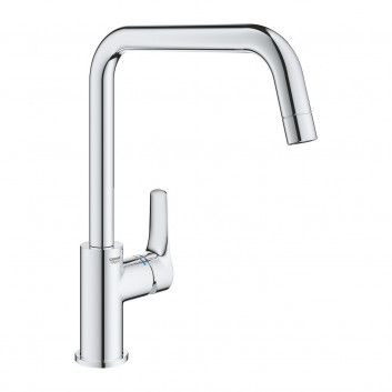 Змішувач для кухонних раковин Grohe Eurosmart, висота 339mm, DN 15, obracana кран 183mm, хром