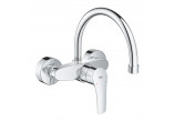 Змішувач для кухонних раковин Grohe Eurosmart, на стінку, DN 15, obracana кран 276mm, хром